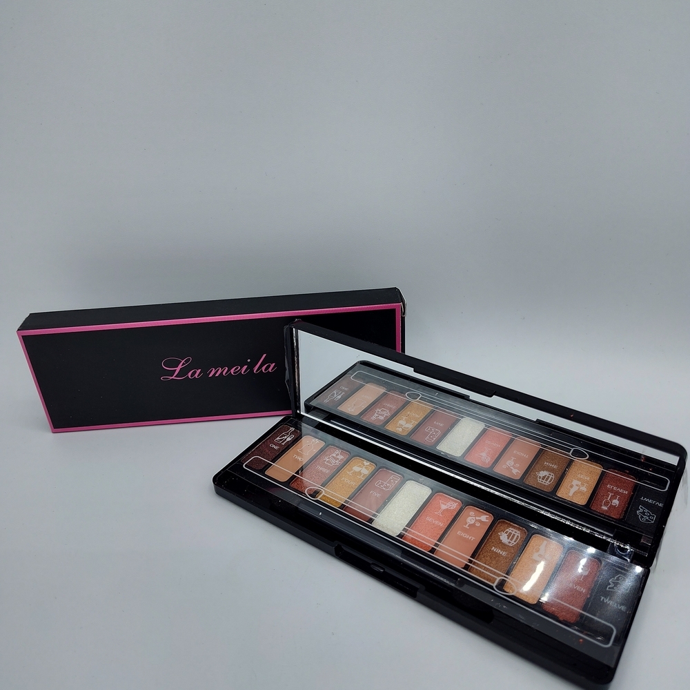 La Meila Eyeshadow Palette 🎨 12 Shades Neutral to Shimmer ~ New in Box